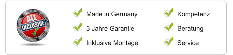 Direkt vom Hersteller - Made in germany - All Inklusive