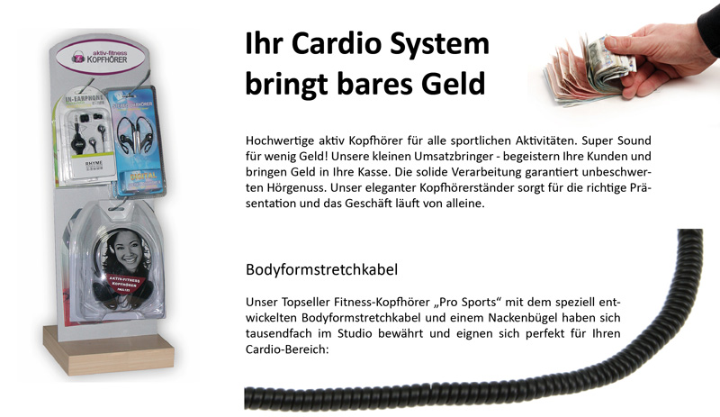 Ihr Cardio System bringt bares Geld