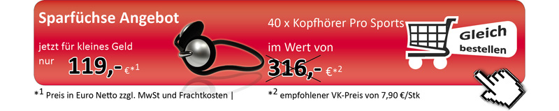 Sparfüchse Angebot - Gleich bestellen