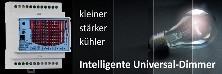 Universal Dimmer für alle Lasten
