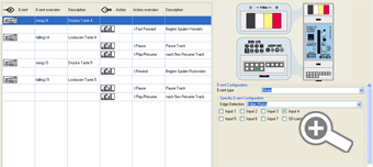 Taste 1 - Event type Binary - Eventplayer100