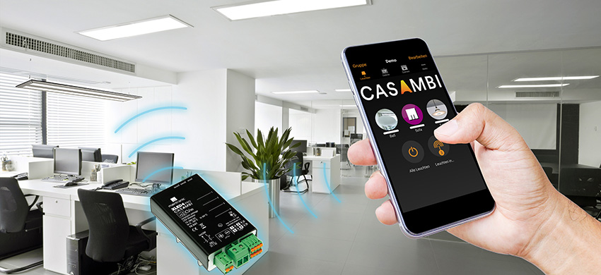 CASAMBI Dimmer - Intelligente Universal-Dimmer für DMX