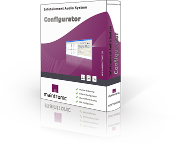 Infotainment Audio Player - Software - Infotainment Configurator